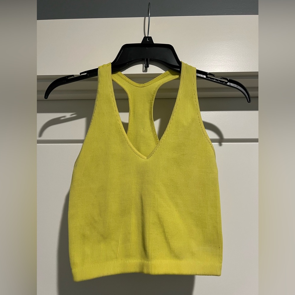 Free People Movement tank top
Yellow
Size Medium